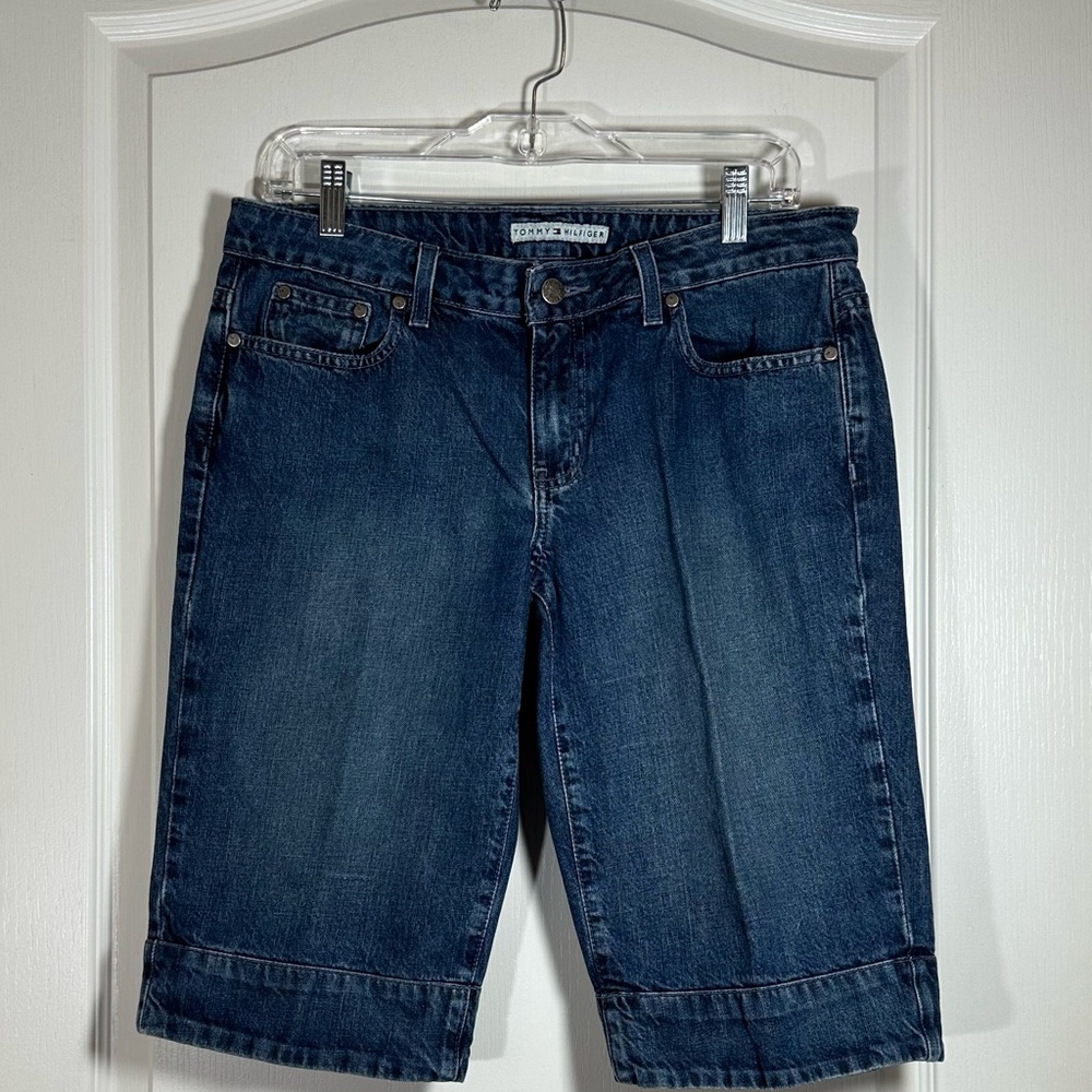 TOMMY HILFIGER Blue Denim Shorts